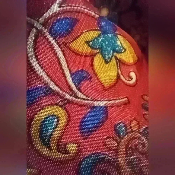 Reversible SILK OSFA Wrap Skirt - Picture 10 of 15